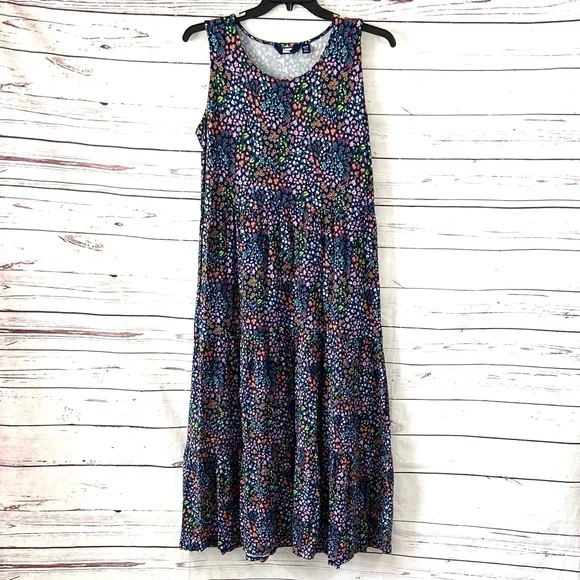 chinese dress ladies Lands' End Women's Cotton Modal Vneck Wrap Midi Dress X-Small Frosted Green  Flower Patch at Amazon Women's Clothing store main image 0